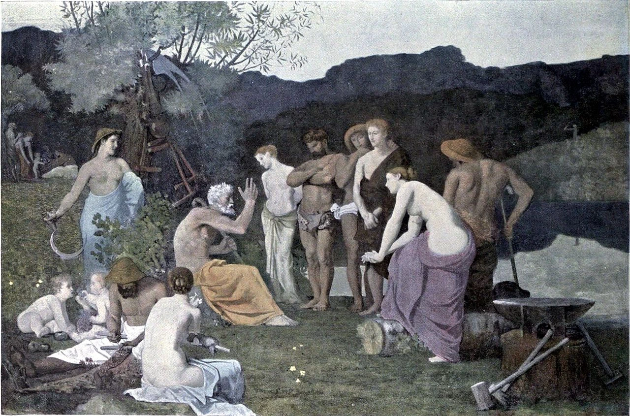 Pierre Puvis de Chavannes - il riposo, Musée de Picardie, Amiens